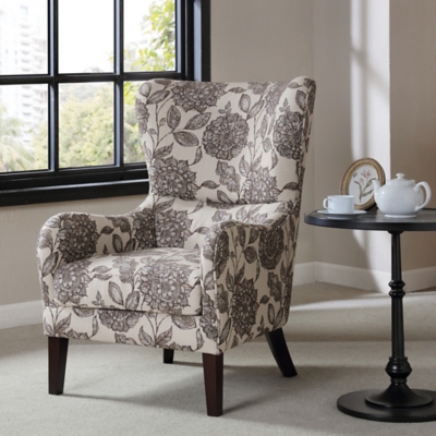 Aria Swoop Wing Chair, Multi