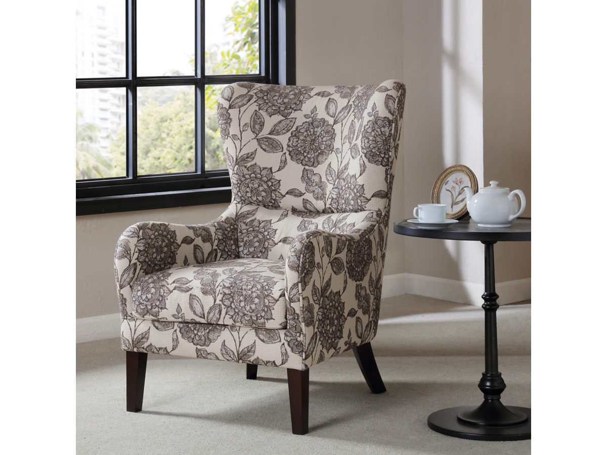 Aria Swoop Wing Chair | Ashley