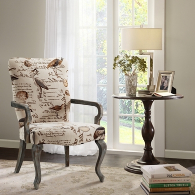 Mea Accent chair, Ivory Multi