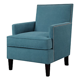 Madison Park Colton Club Chair, Blue, large