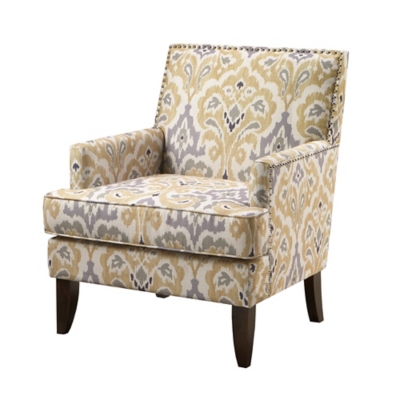 Madison Park Colton Club Chair, Gray Multi, large