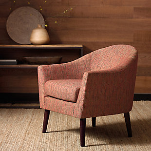 Madison Park Grayson Accent Chair, Red, rollover