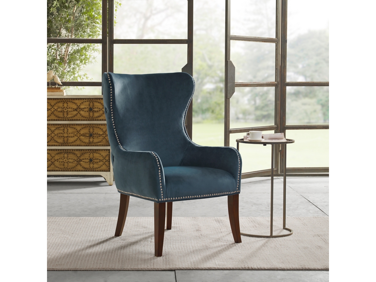 一人がけソファ チェア Ashley Accent Chair ピンク