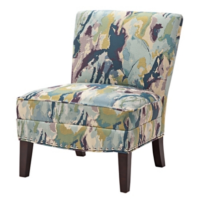 Madison Park Hayden Slipper Accent Chair, Multi, large