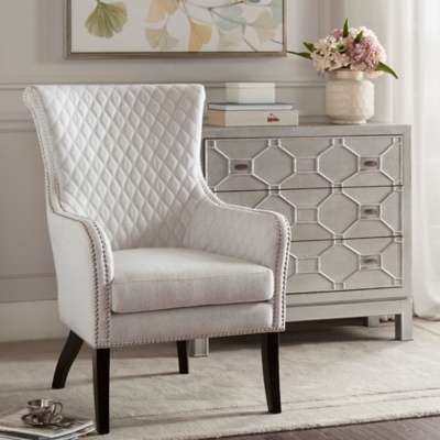 Killeen Accent Chair, Natural/Morocco