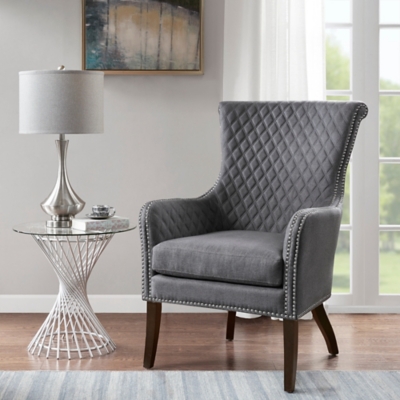 Kileen Accent Chair, Gray