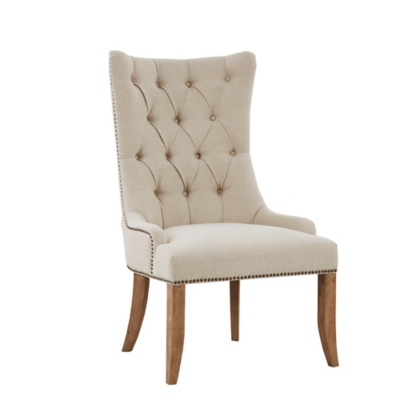 Cream outlet tufted chairs