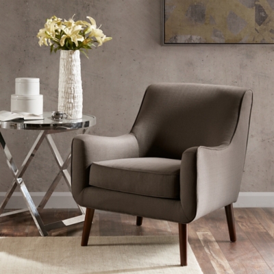 Madison Park Oxford Accent Chair, Gray, large