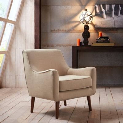 Madison Park Oxford Accent Chair, Sand, large
