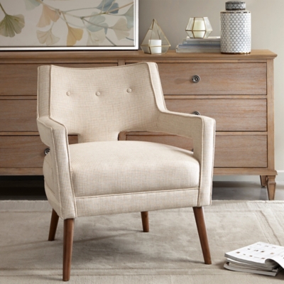 Flint Accent Chair, Cream