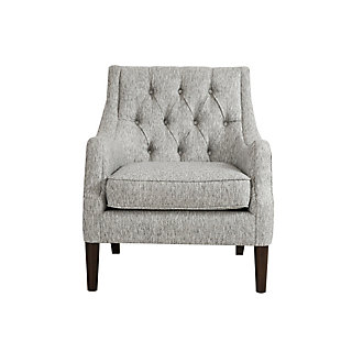 Madison Park Qwen Accent Chair, Gray, large