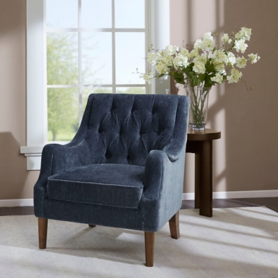 Cassie Button Tufted Accent Chair, Multi