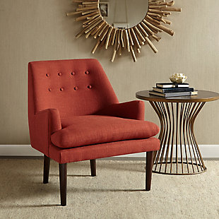 Madison Park Taylor Accent Chair, Spice, rollover