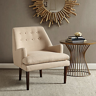 Madison Park Taylor Accent Chair, Sand, rollover