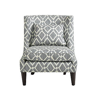 Madison Park Waverly Swoop Armchair, , large