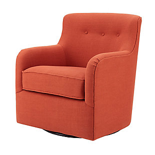 Madison Park Adele Swivel Chair, , large