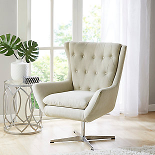 Madison Park Catalina Swivel Chair, , rollover