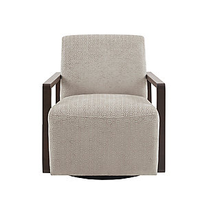 Madison Park Reed Swivel Chair, , large