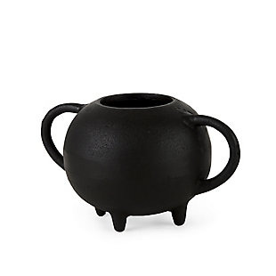 Mercana Black Spherical Vase, , large