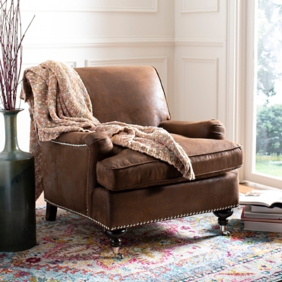 A600037341 Safavieh Chloe Club Chair, Brown sku A600037341