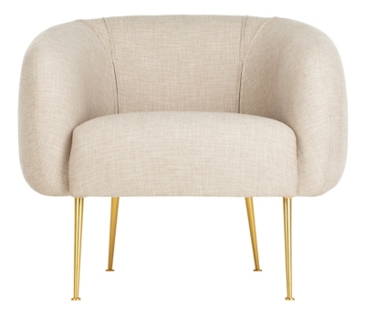 Safavieh Alena Chair, Oatmeal, large