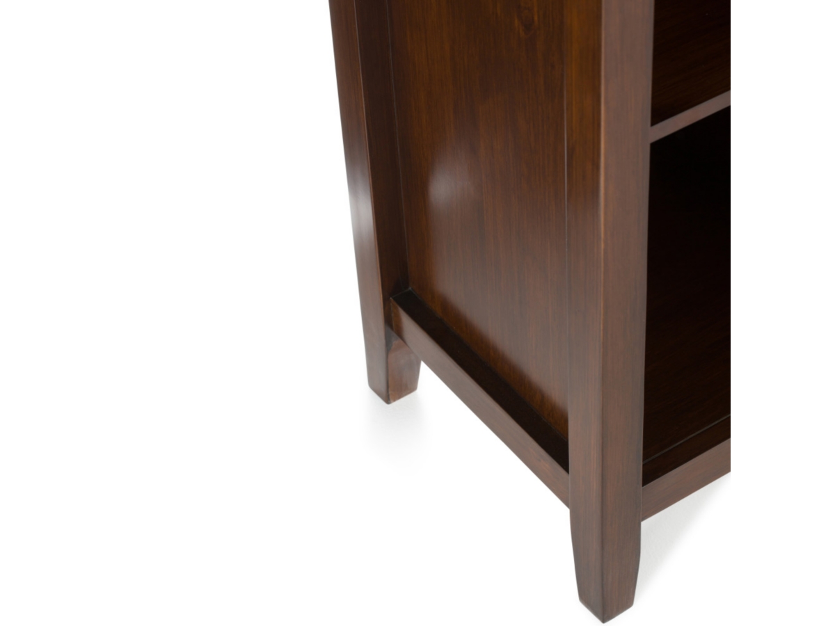 Simpli Home Artisan 48" 12-Cube Storage, Russet Brown, large