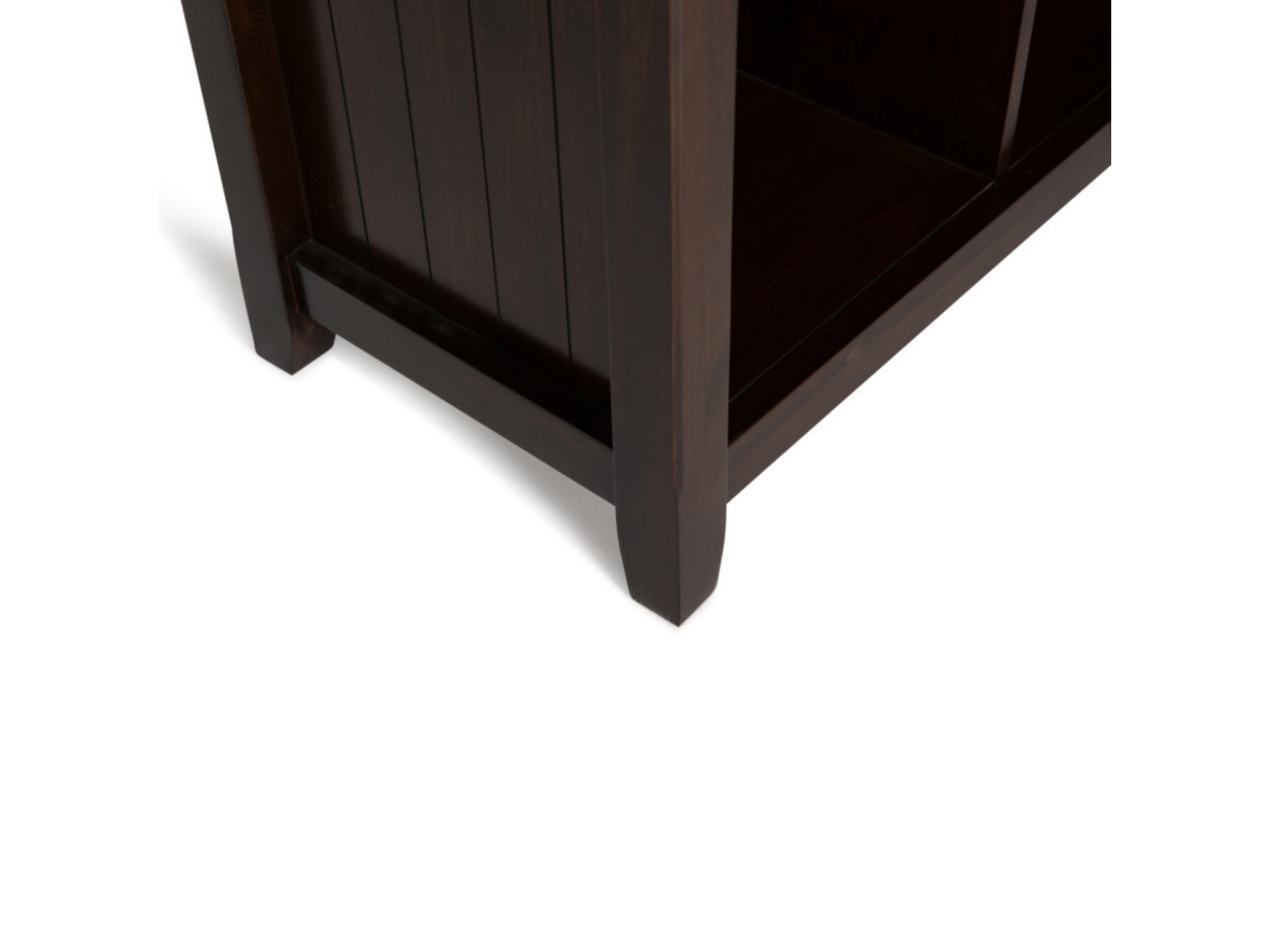 Simpli Home Acadian 48" 12-Cube Storage, Brunette Brown, large