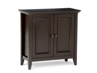 Simpli Home Amherst 32" Transitional Storage Cabinet