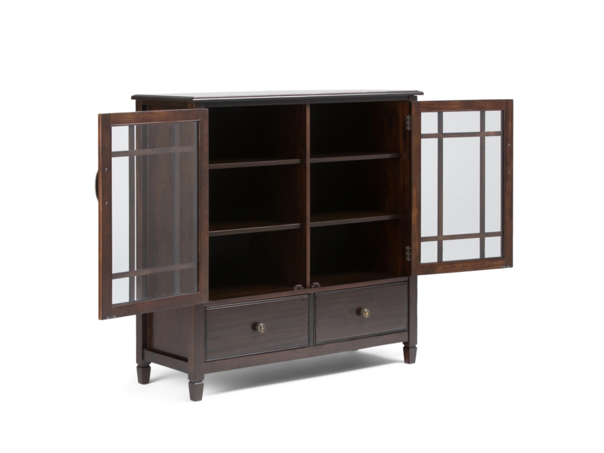 Simpli Home Connaught 46" Traditional Storage Cabinet, , large