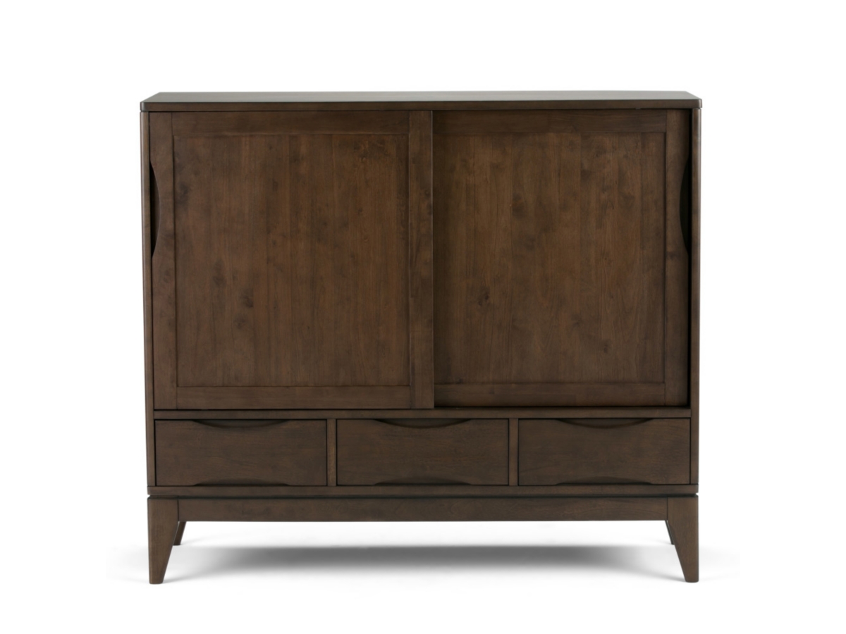 Simpli Home Harper 48" Mid Century Storage Cabinet, , large