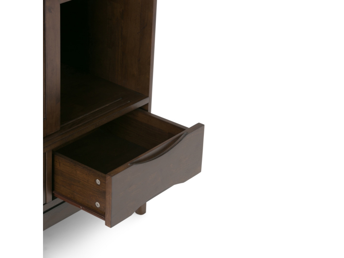 Simpli Home Harper 48" Mid Century Storage Cabinet, , large