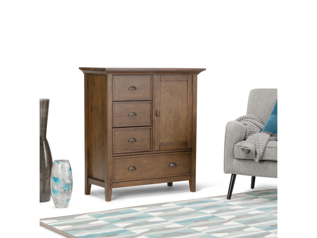 Simpli Home Redmond 39" Rustic Storage Cabinet, , large