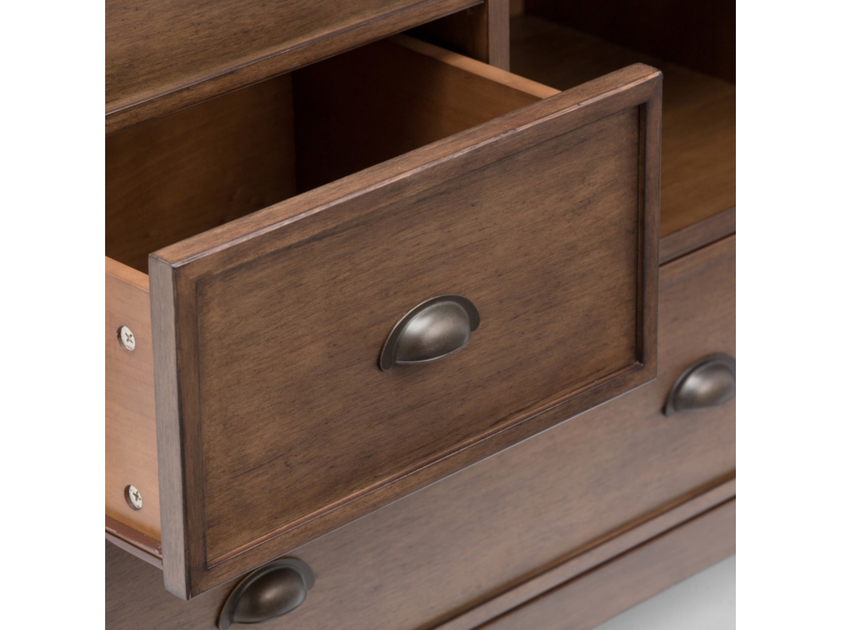 Simpli Home Redmond 39" Rustic Storage Cabinet, , large