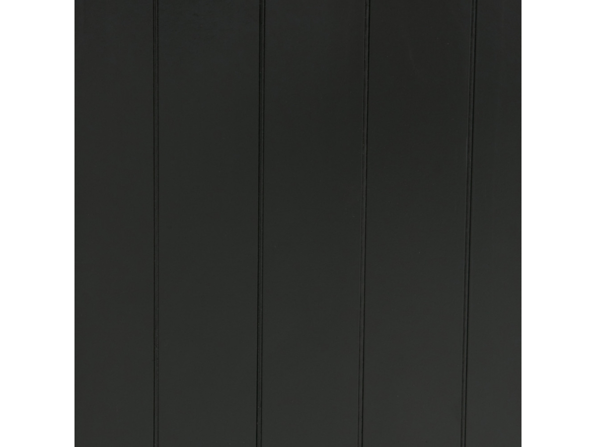 Simpli Home Acadian 39" Rustic Storage Cabinet, Black, large