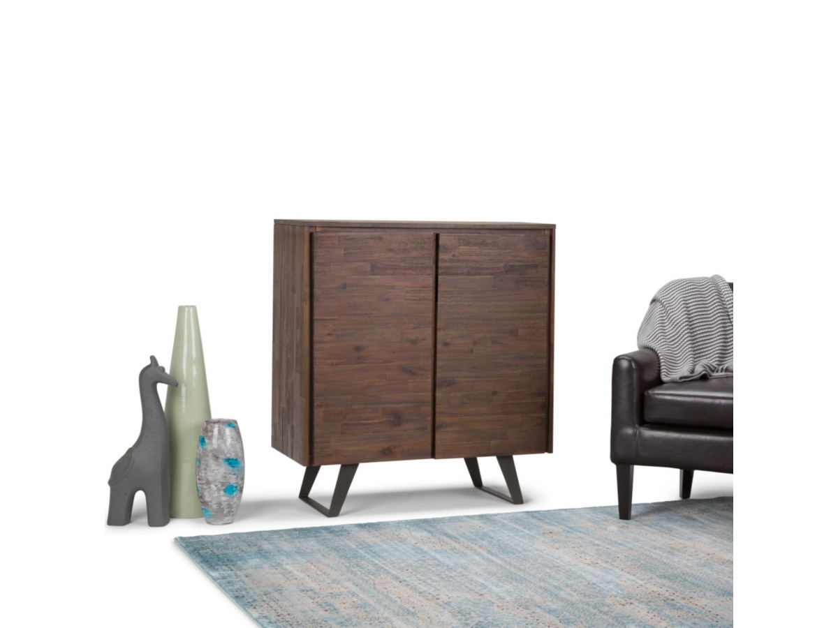 Simpli Home Lowry 39" Industrial Storage Cabinet, , large