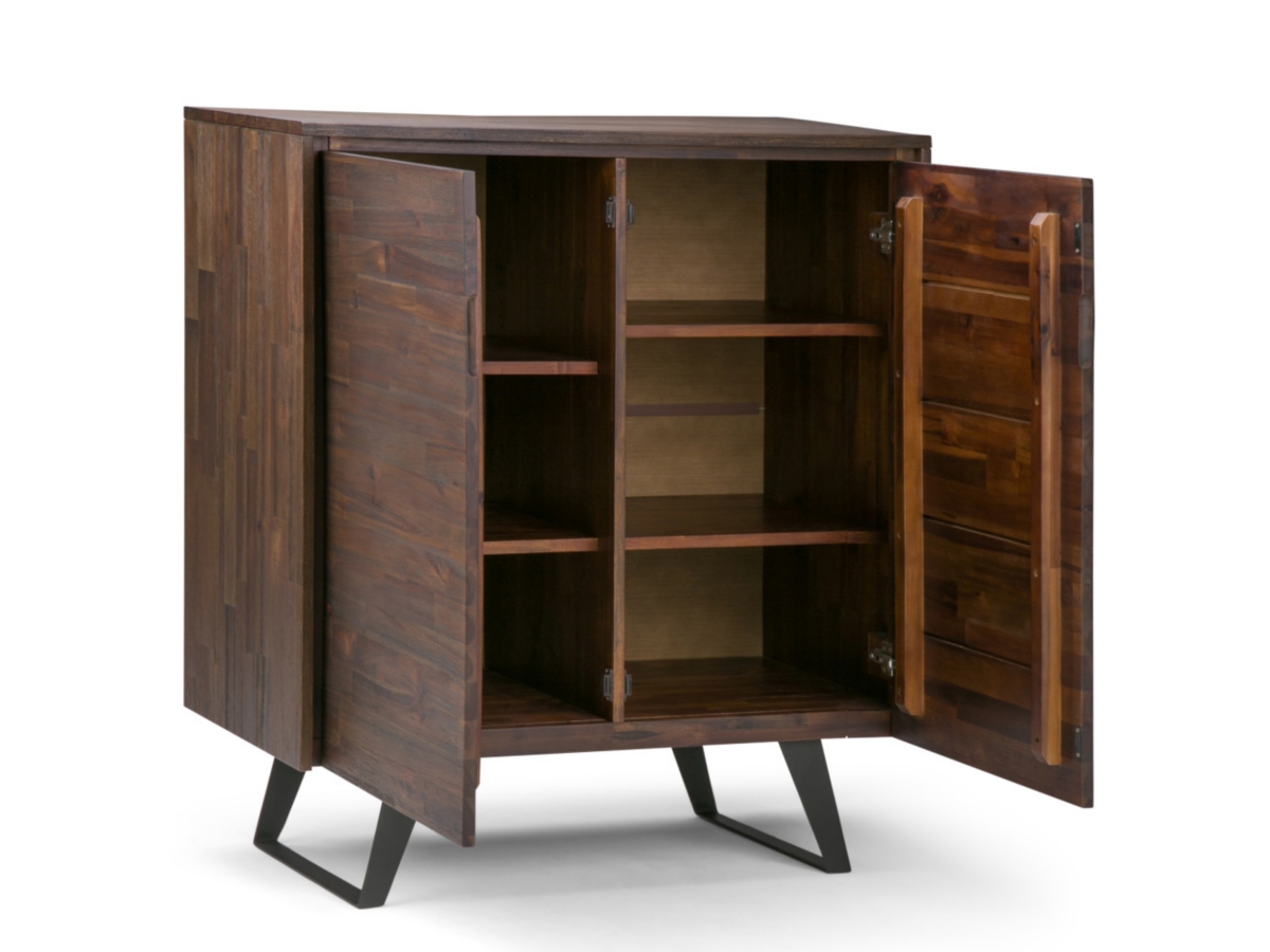 Simpli Home Lowry 39" Industrial Storage Cabinet, , large