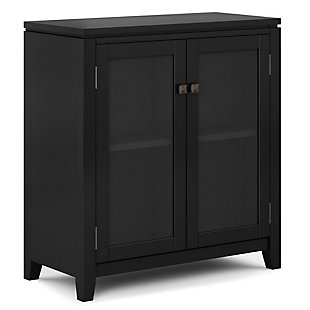 Simpli Home Cosmopolitan 30" Contemporary Storage Cabinet, , large