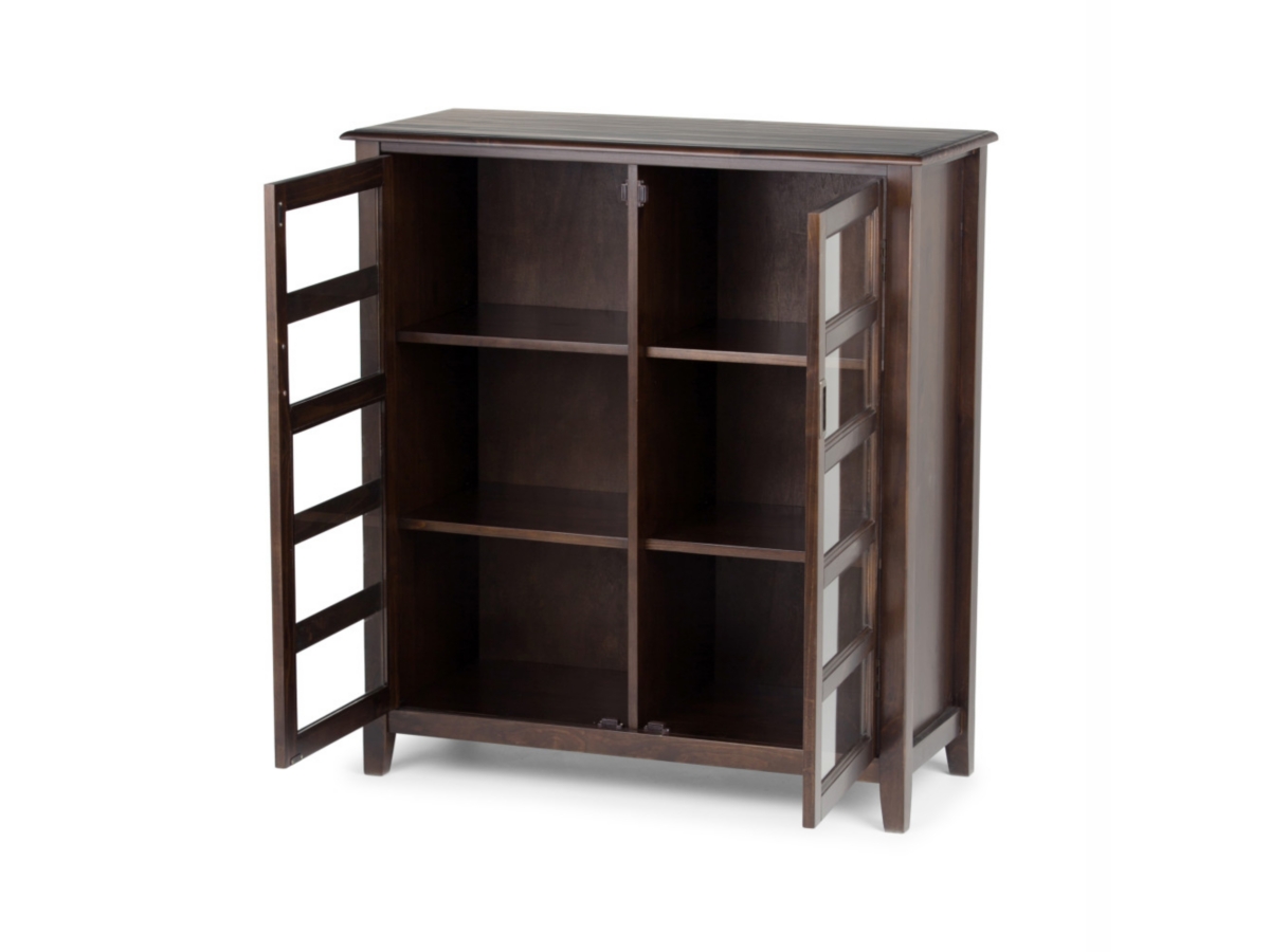 Simpli Home Burlington 40" Traditional Storage Cabinet, , large