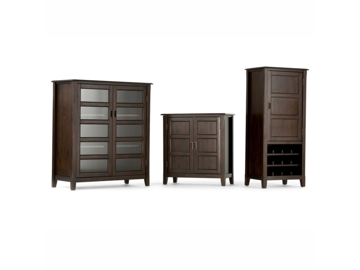 Simpli Home Burlington 40" Traditional Storage Cabinet, , large