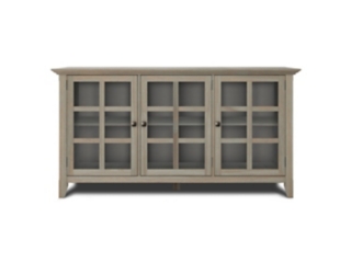 Acadian 62" Rustic Storage Cabinet