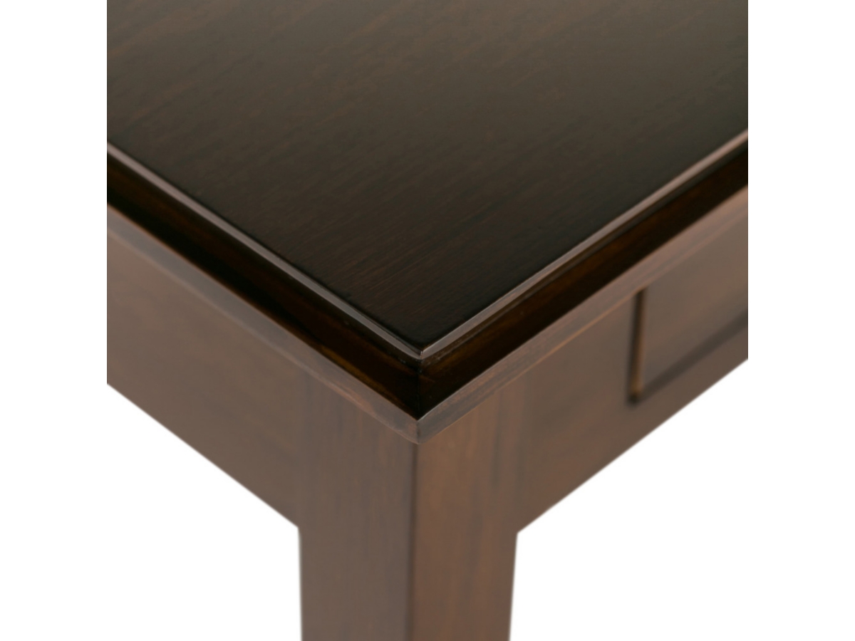 Simpli Home Artisan Console Sofa Table, Russet Brown, large