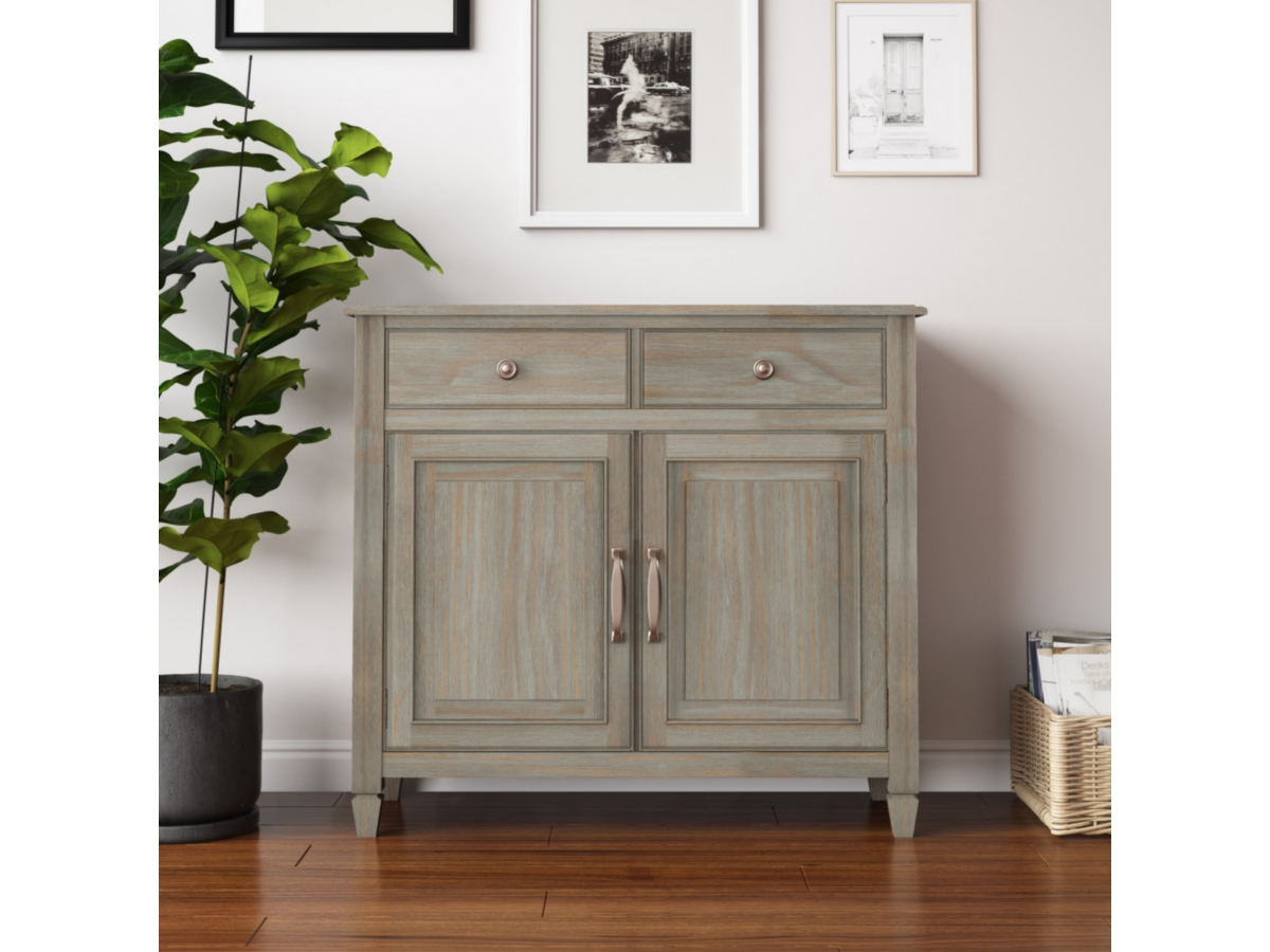 Connaught Solid Wood Entryway Storage Cabinet