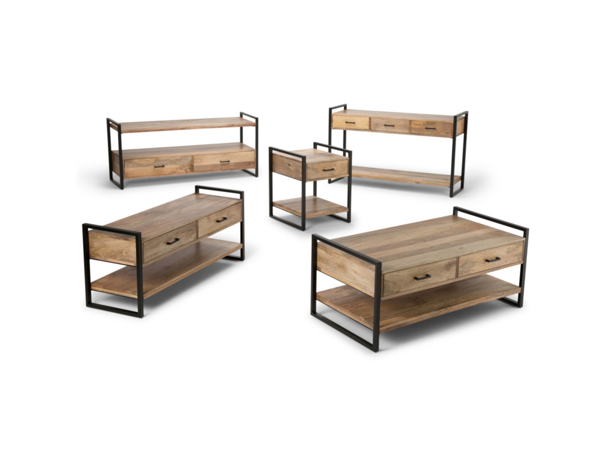 Simpli Home Riverside Console Sofa Table, , large