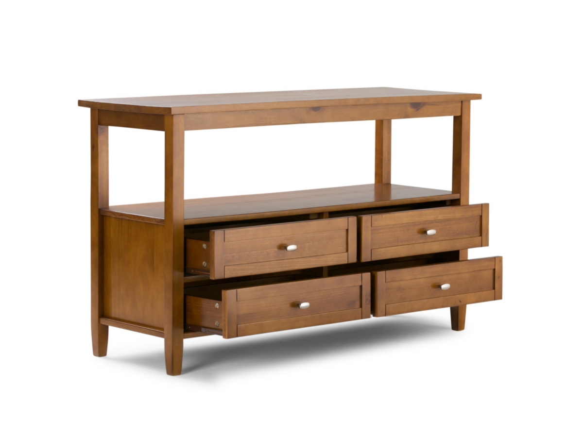 Simpli Home Warm Shaker Console Sofa Table, , large