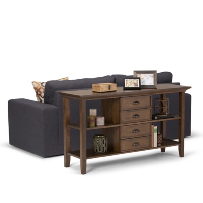 Simpli Home Redmond Console Sofa Table, , large