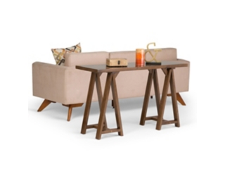 Simpli Home Sawhorse Console Sofa Table