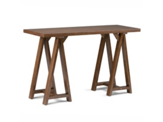 Simpli Home Sawhorse Console Sofa Table
