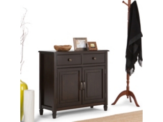 Connaught Solid Wood Entryway Storage Cabinet