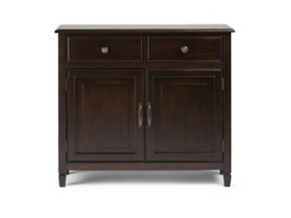 Connaught Solid Wood Entryway Storage Cabinet