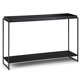 Simpli Home Garner Tray Top Console Table, , large